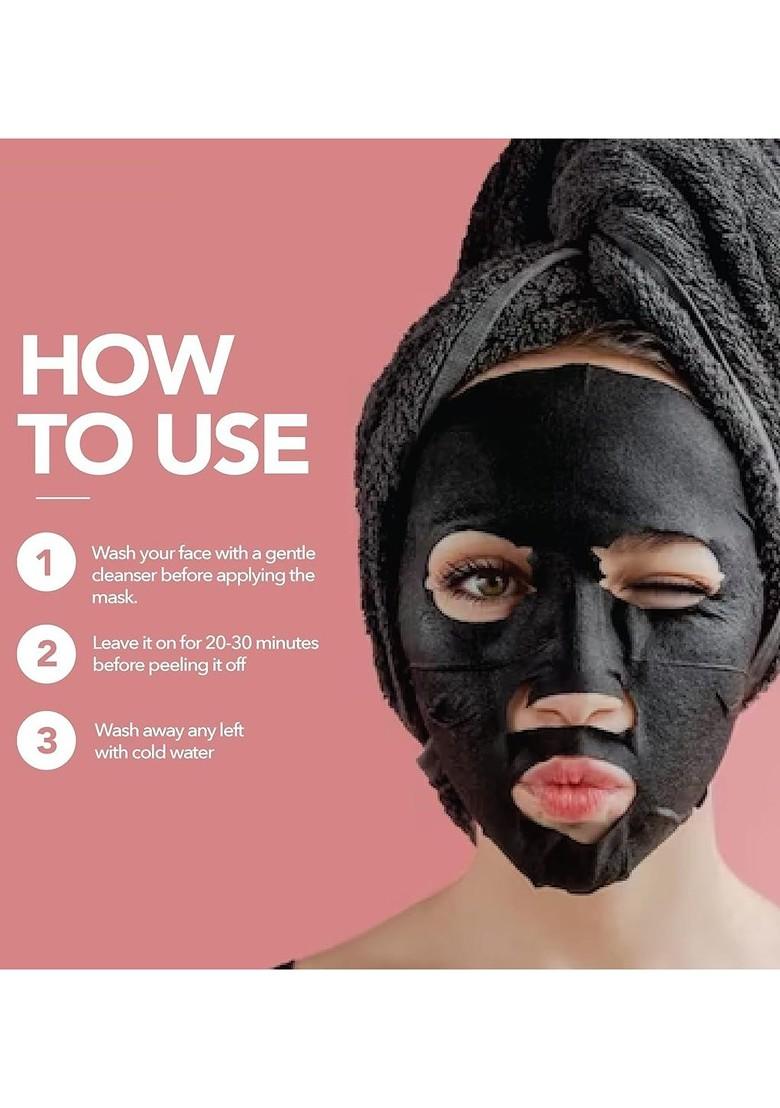 Elecsera Charcoal Purifying Cleansing Black Peel Off Mask 130 Ml