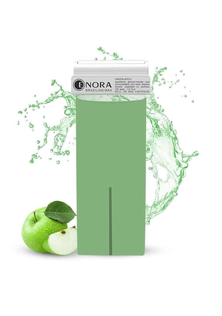 Enora Roll On Wax 150 G Green Apple - Indya