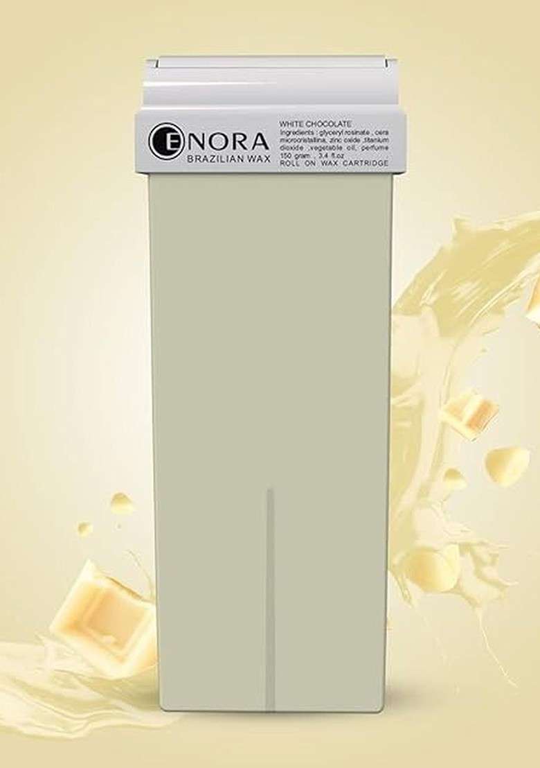 Enora Roll On Wax 150 G White Chocolate - Indya