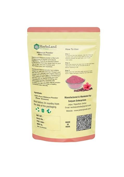 Herbsland Hibiscus Powder For Hair Skin 150 G