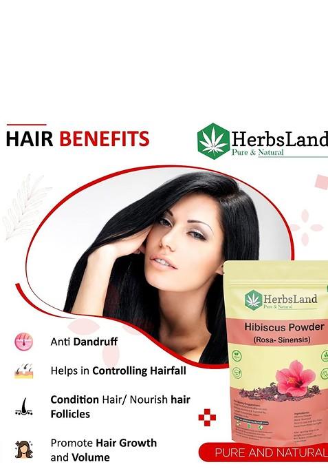 Herbsland Hibiscus Powder For Hair Skin 150 G