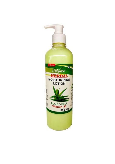 Wylco Aloe Vera Herbal Moisturizing Lotion With Vitamin E 500 G