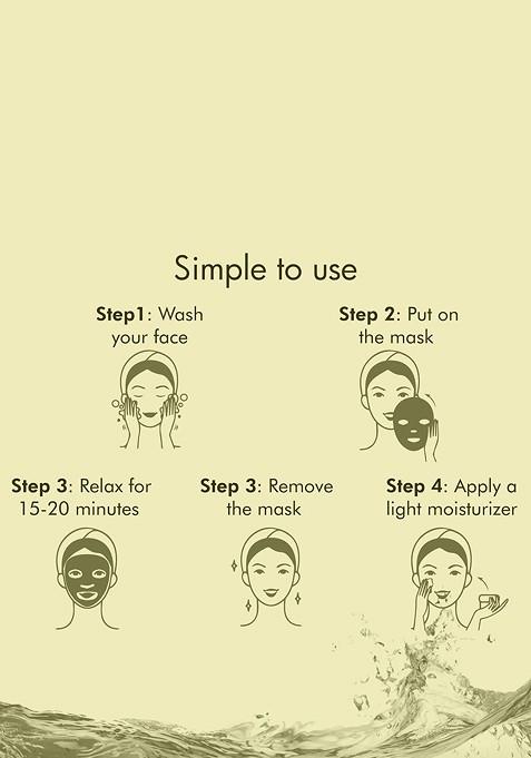 Khadi Pure Set Of 4 Herbal Neem Basil Mint Face Mask For Acne 50 G Each