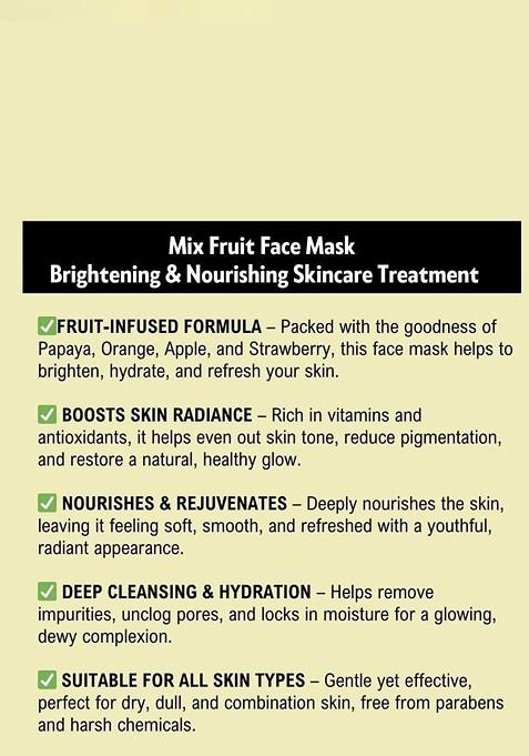 Khadi Pure Set Of 4 Herbal Fruit Face Pack For Skin Brightening 50 G Each