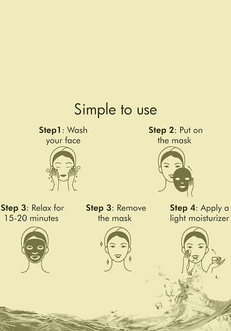 Khadi Pure Set Of 4 Herbal Anti Wrinkle Face Mask With Almond Oil 50 G Each