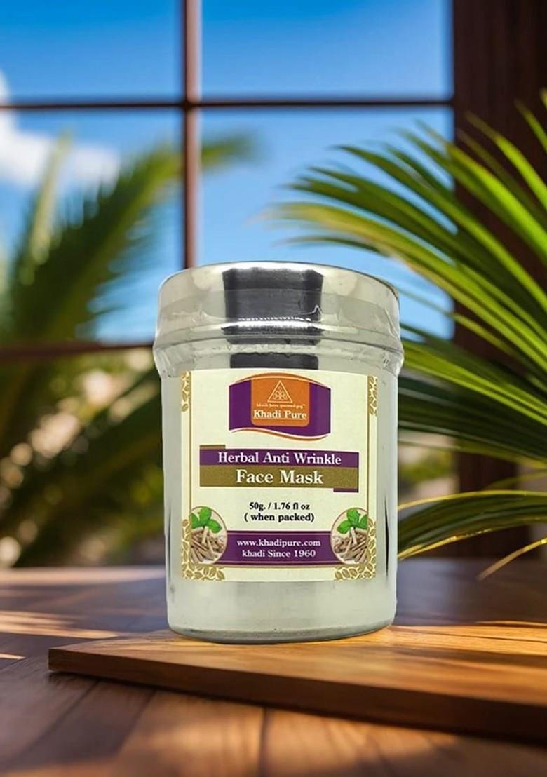 Khadi Pure Herbal Anti Wrinkle Face Mask 50G