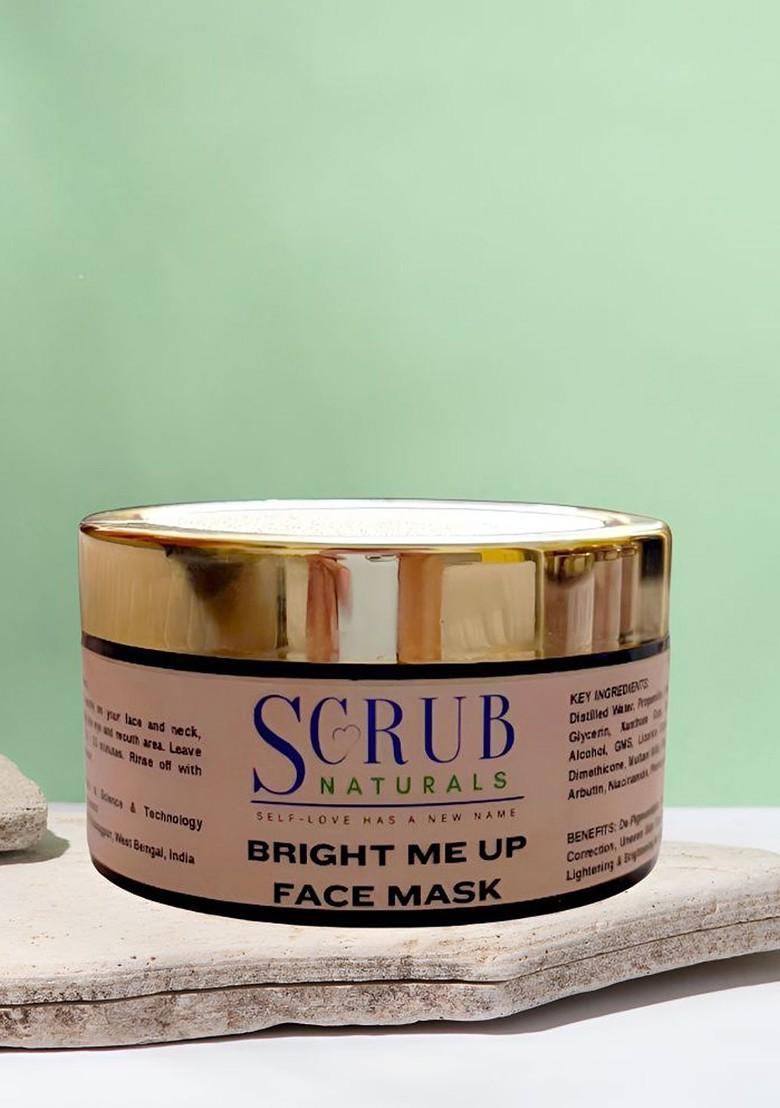 Scrub Naturals Bright Me Up Face Mask With Vitamin C 50 G