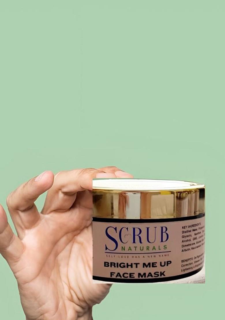 Scrub Naturals Bright Me Up Face Mask With Vitamin C 50 G
