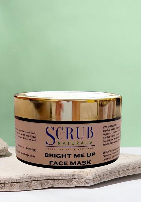 Scrub Naturals Bright Me Up Face Mask With Vitamin C 50 G