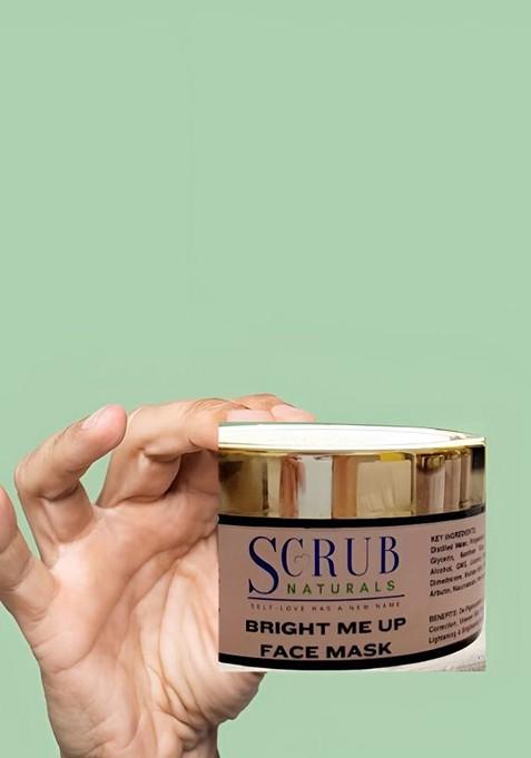 Scrub Naturals Bright Me Up Face Mask With Vitamin C 50 G