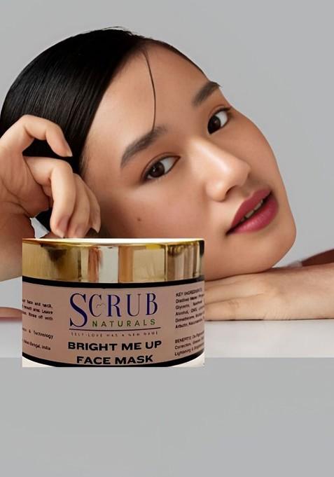 Scrub Naturals Bright Me Up Face Mask With Vitamin C 50 G