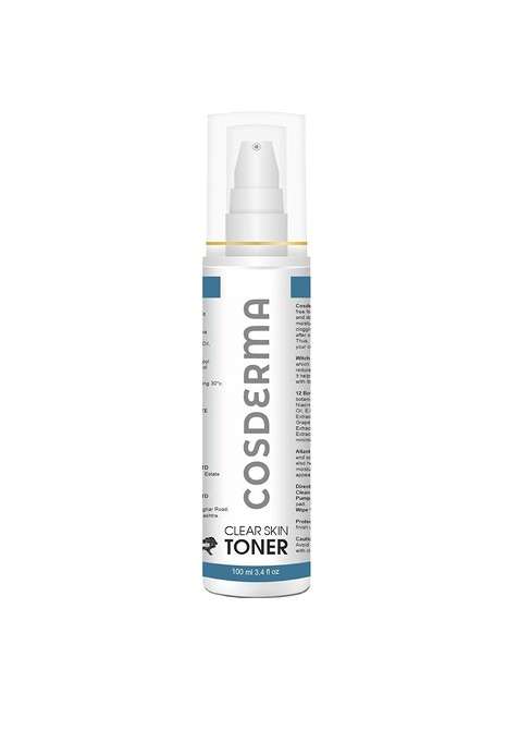 Cosderma Clear Skin Toner For Deep Cleansing 100 Ml