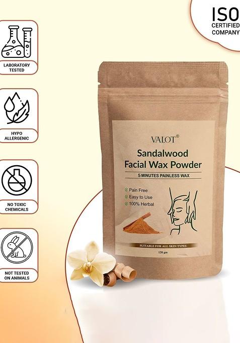 Valot Set Of 2 Sandalwood Facial Wax Powder 120 G Each