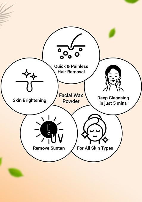 Valot Set Of 2 Sandalwood Facial Wax Powder 120 G Each