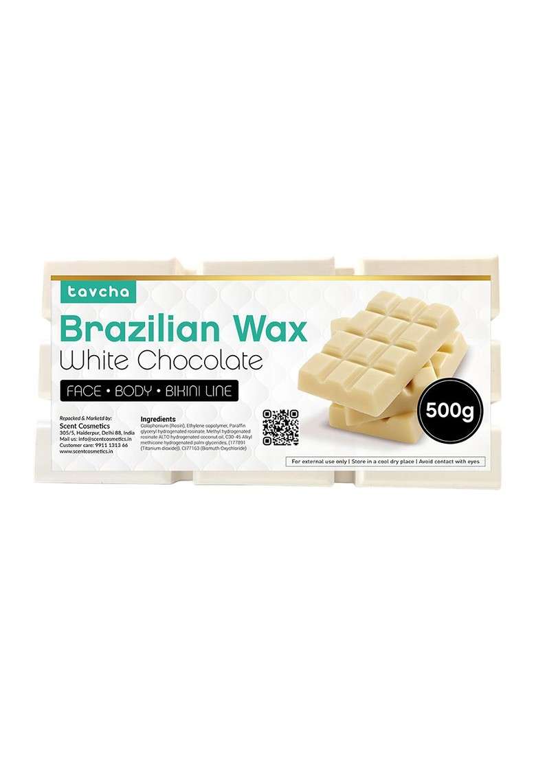 Tavcha Brazilian White Chocolate Stripless Wax 500 G - Indya