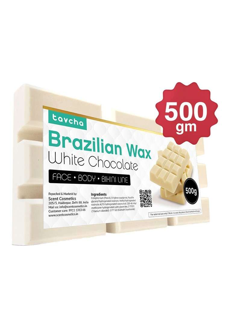Tavcha Brazilian White Chocolate Stripless Wax 500 G - Indya