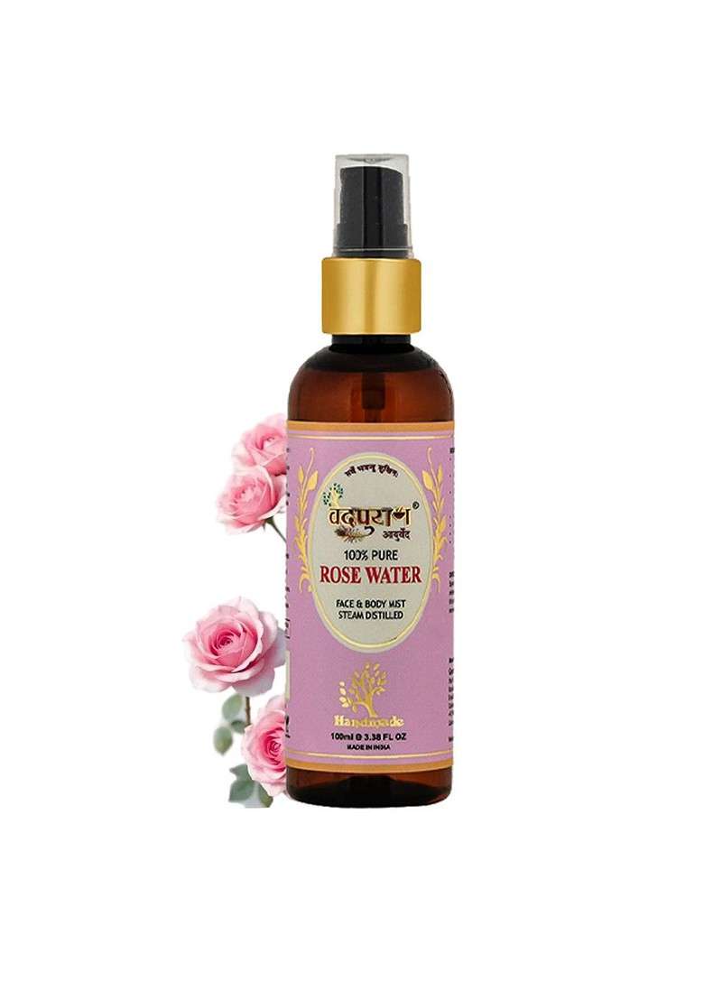 Vedpuran Rose Water 100 Ml - Indya