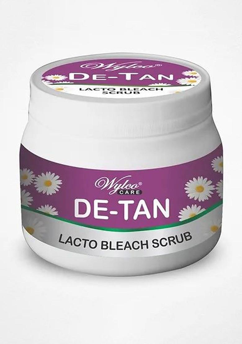 Wylco De Tan Lacto Face Body Scrub Cleansing Radiance Care 500 G