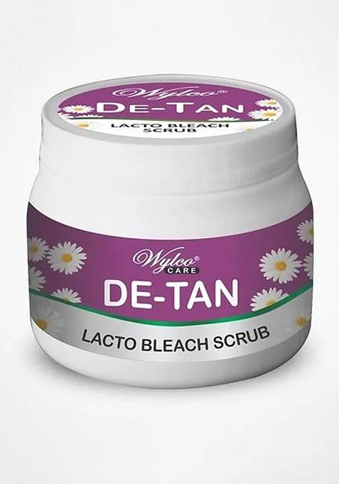 Wylco De Tan Lacto Face Body Scrub Cleansing Radiance Care 500 G