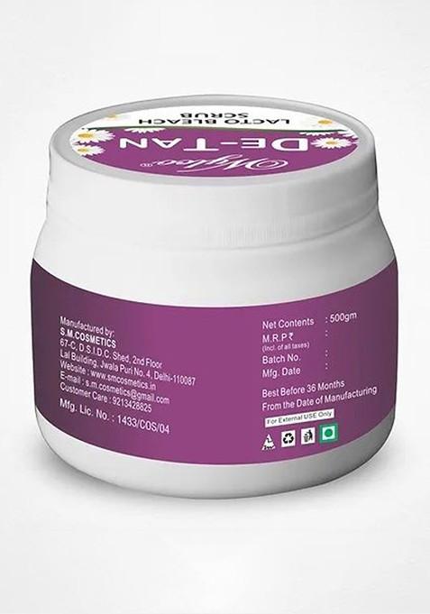 Wylco De Tan Lacto Face Body Scrub Cleansing Radiance Care 500 G
