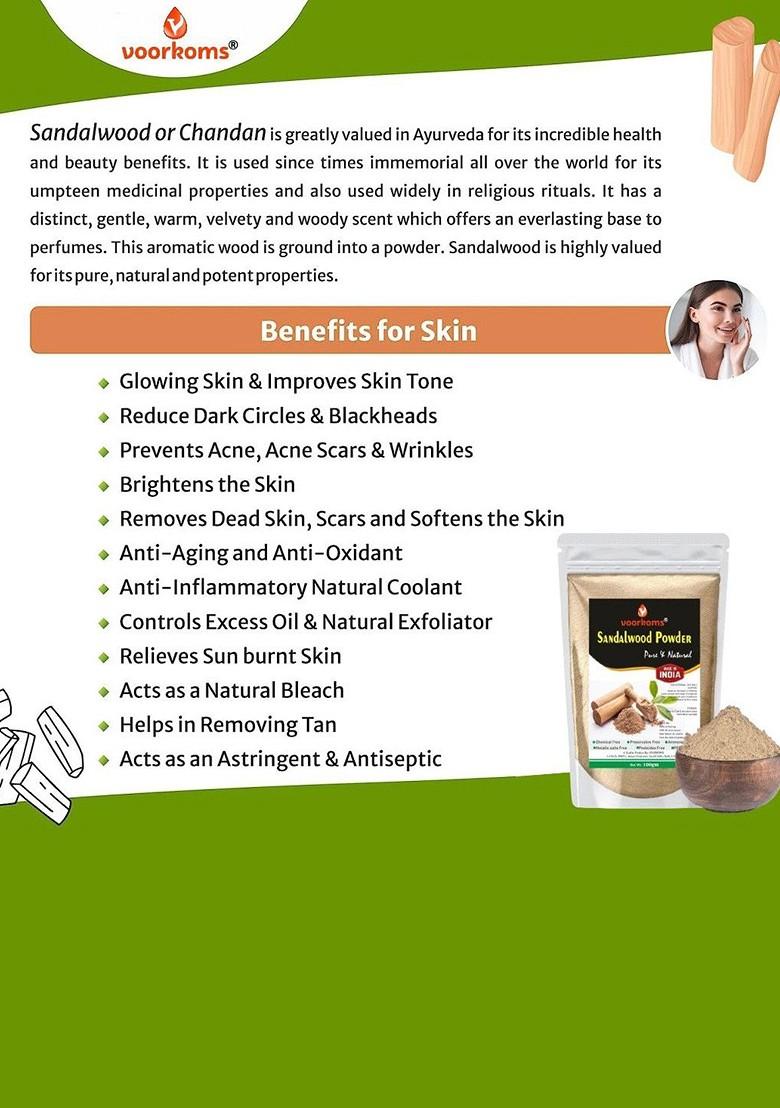 Voorkoms Sandalwood Powder Face Mask 100 G