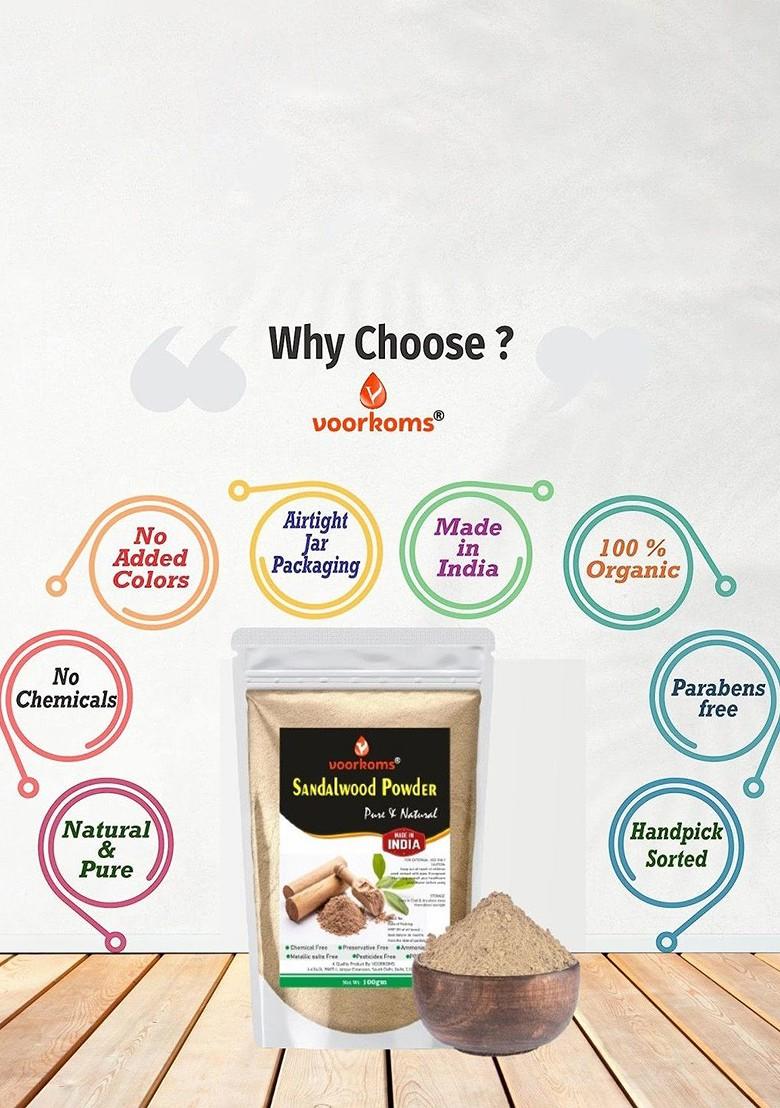 Voorkoms Sandalwood Powder Face Mask 100 G