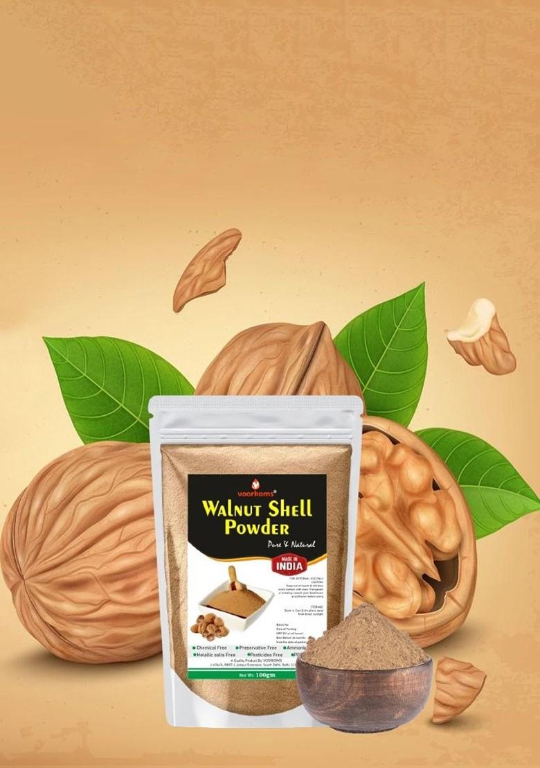 Voorkoms Natural Walnut Shell Powder Face Pack 100 G