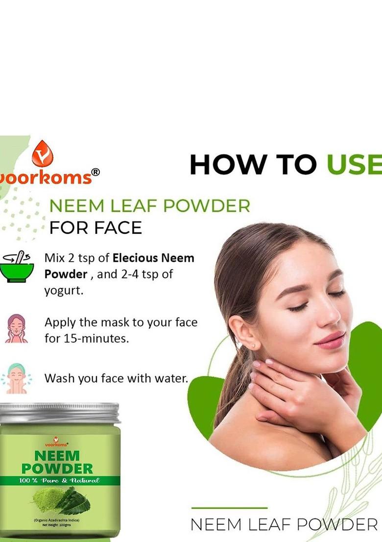 Voorkoms Neem Skin Powder Face Pack 100 G