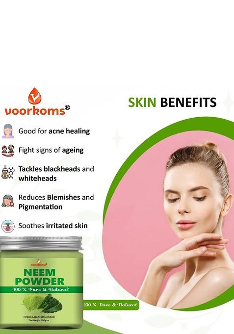 Voorkoms Neem Skin Powder Face Pack 100 G