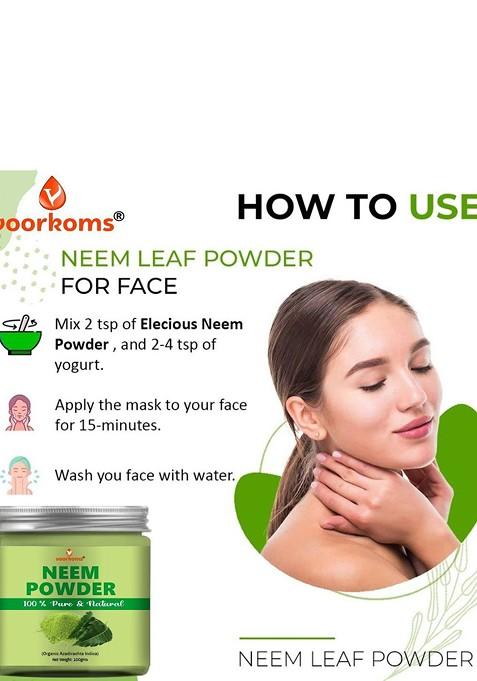 Voorkoms Neem Skin Powder Face Pack 100 G