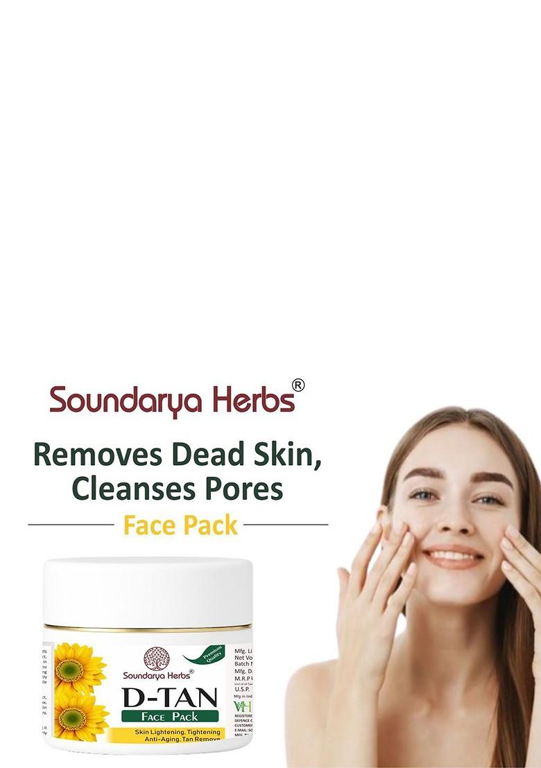 Soundarya Herbs D Tan Face Pack 100 G
