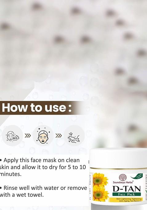 Soundarya Herbs D Tan Face Pack 100 G