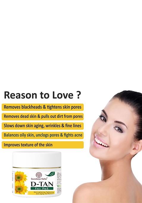 Soundarya Herbs D Tan Face Pack 100 G