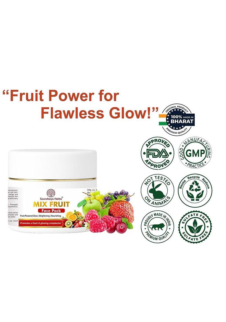 Soundarya Herbs Mix Fruit Face Pack 100 G