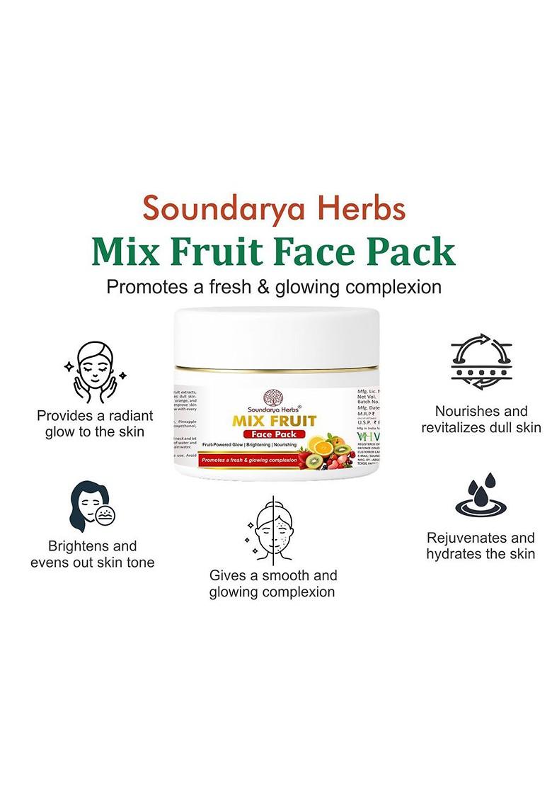 Soundarya Herbs Mix Fruit Face Pack 100 G