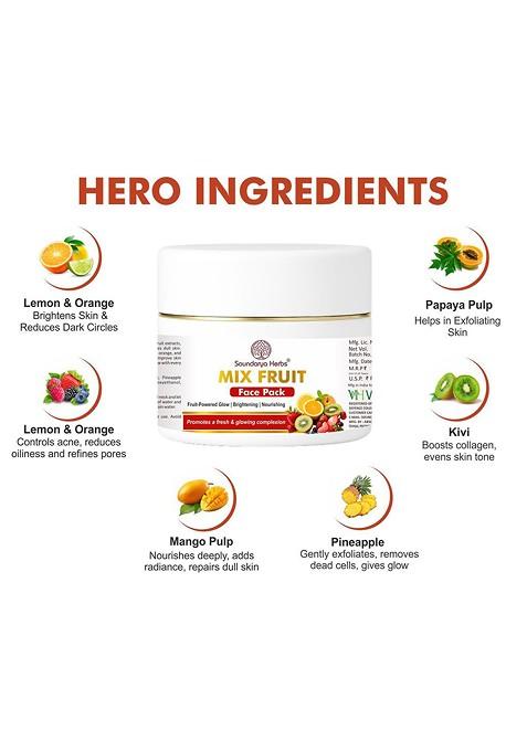 Soundarya Herbs Mix Fruit Face Pack 100 G