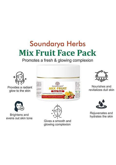 Soundarya Herbs Mix Fruit Face Pack 100 G
