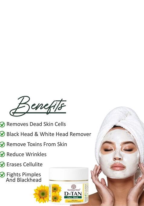 Soundarya Herbs D Tan Face Pack 100 G
