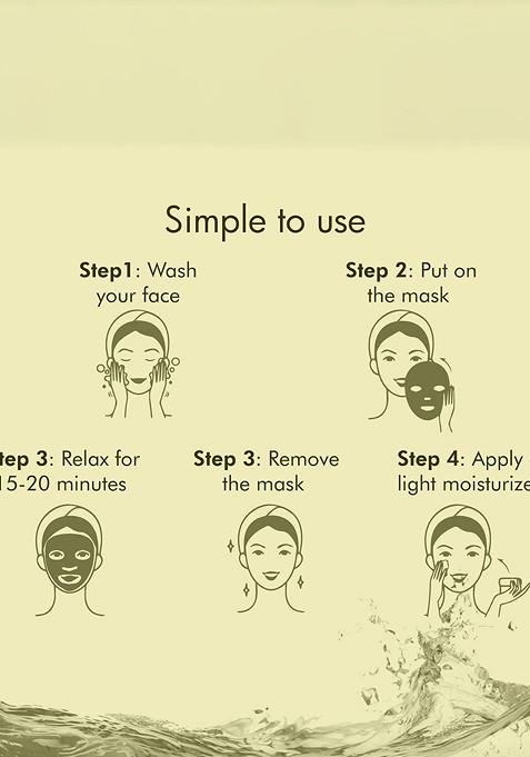 Khadi Pure Herbal Sandal Almond Face Mask 50 G