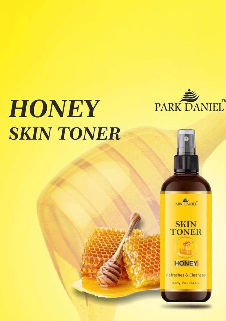 Park Daniel Set Of 2 Honey Skin Toner For Tightening Brightening 100 Ml Each - Indya