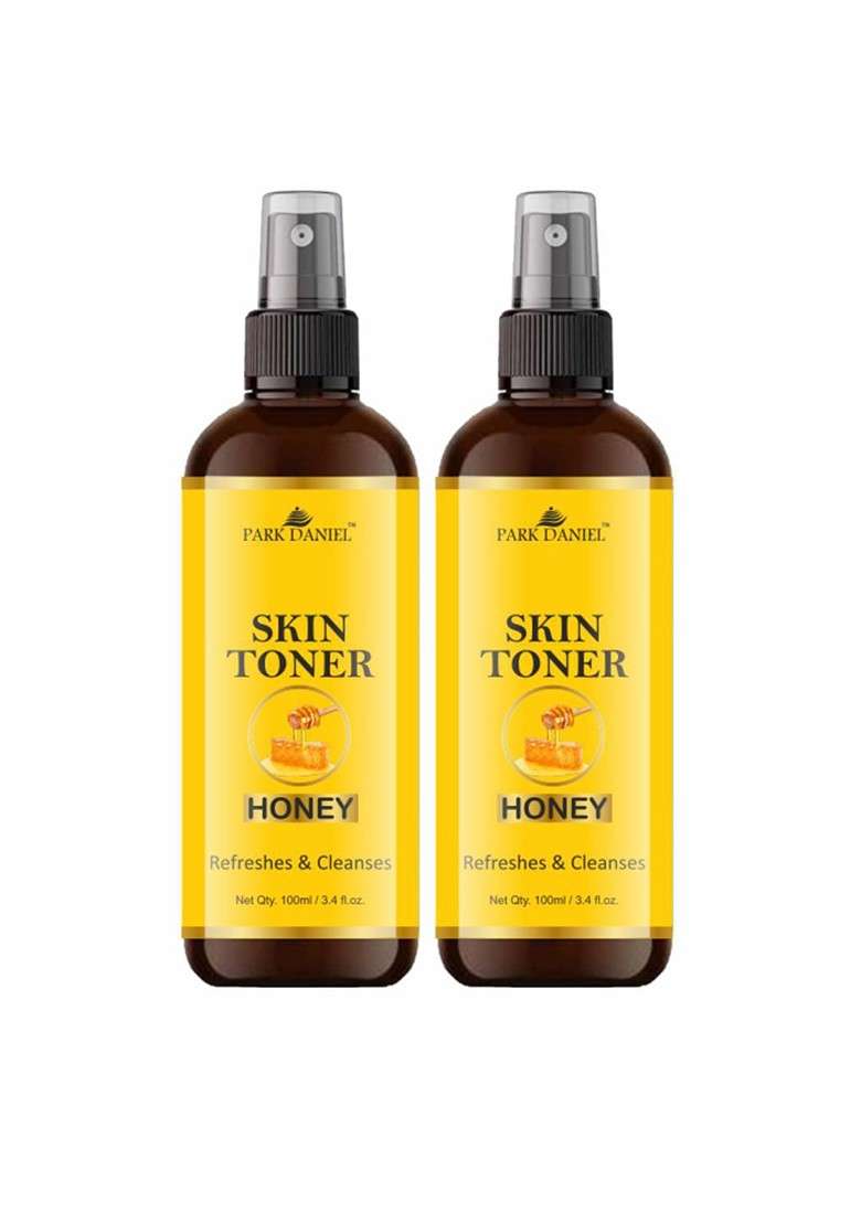 Park Daniel Set Of 2 Honey Skin Toner For Tightening Brightening 100 Ml Each - Indya