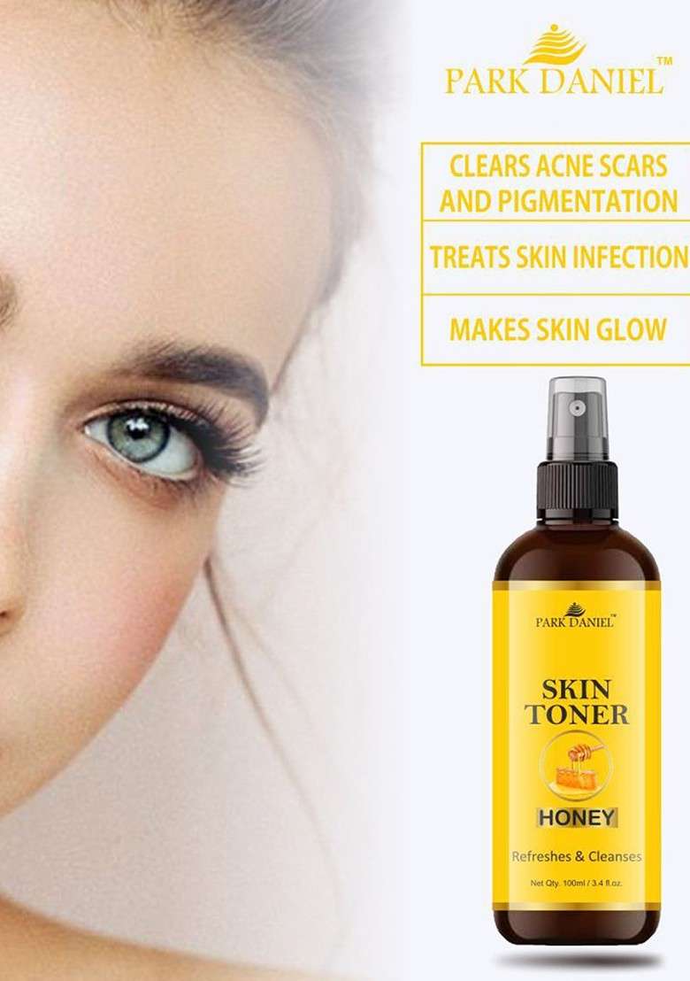 Park Daniel Set Of 2 Honey Skin Toner For Tightening Brightening 100 Ml Each - Indya