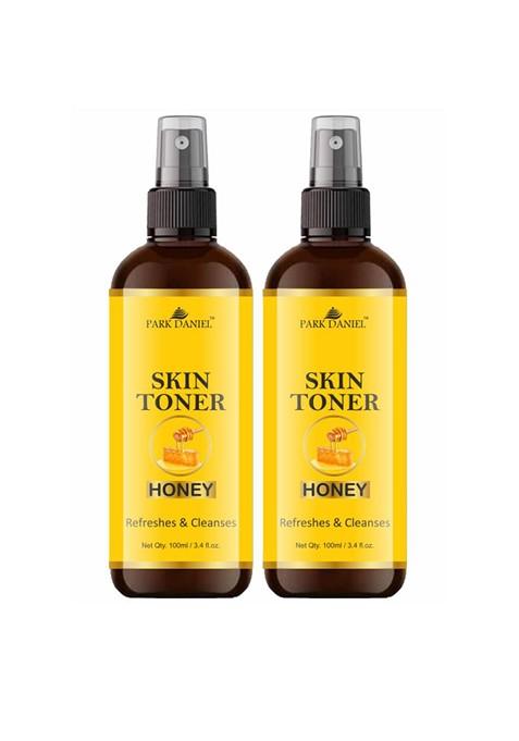 Park Daniel Set Of 2 Honey Skin Toner For Tightening Brightening 100 Ml Each