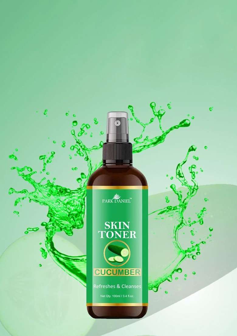 Park Daniel Cucumber Skin Toner For Hydration 100 Ml - Indya