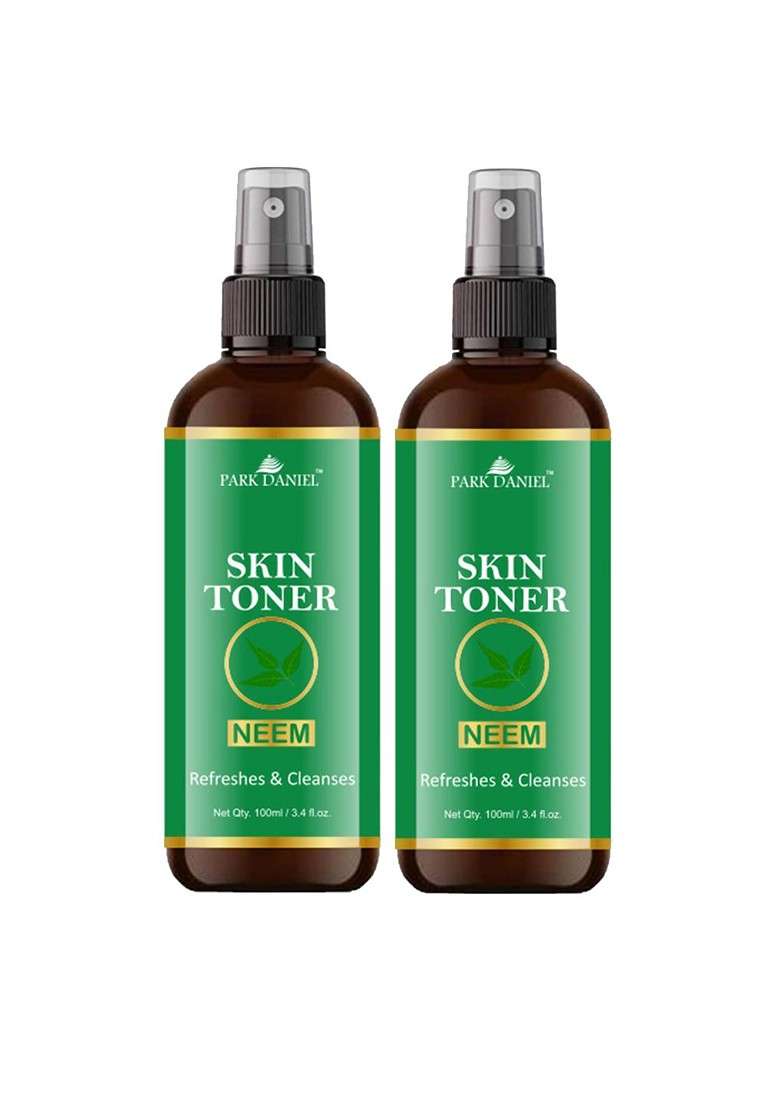 Park Daniel Set Of 2 Purify Clear Skin Neem Toner 100 Ml Each - Indya