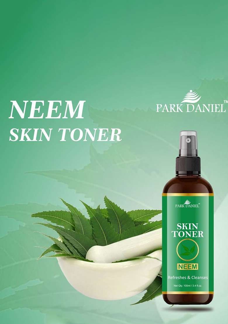 Park Daniel Set Of 2 Purify Clear Skin Neem Toner 100 Ml Each - Indya