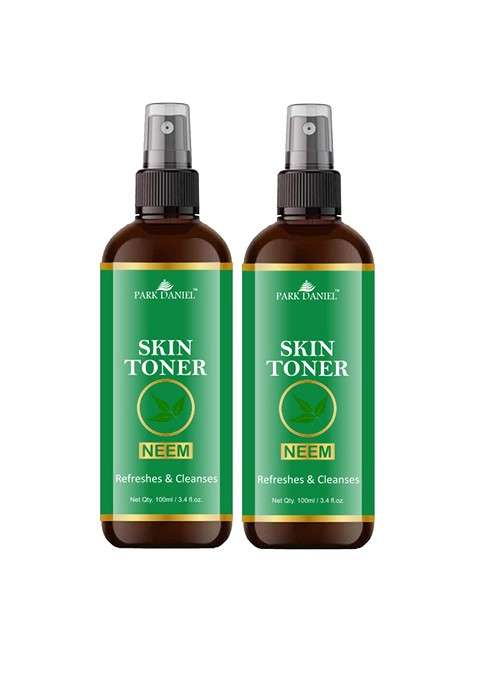 Park Daniel Set Of 2 Purify Clear Skin Neem Toner 100 Ml Each