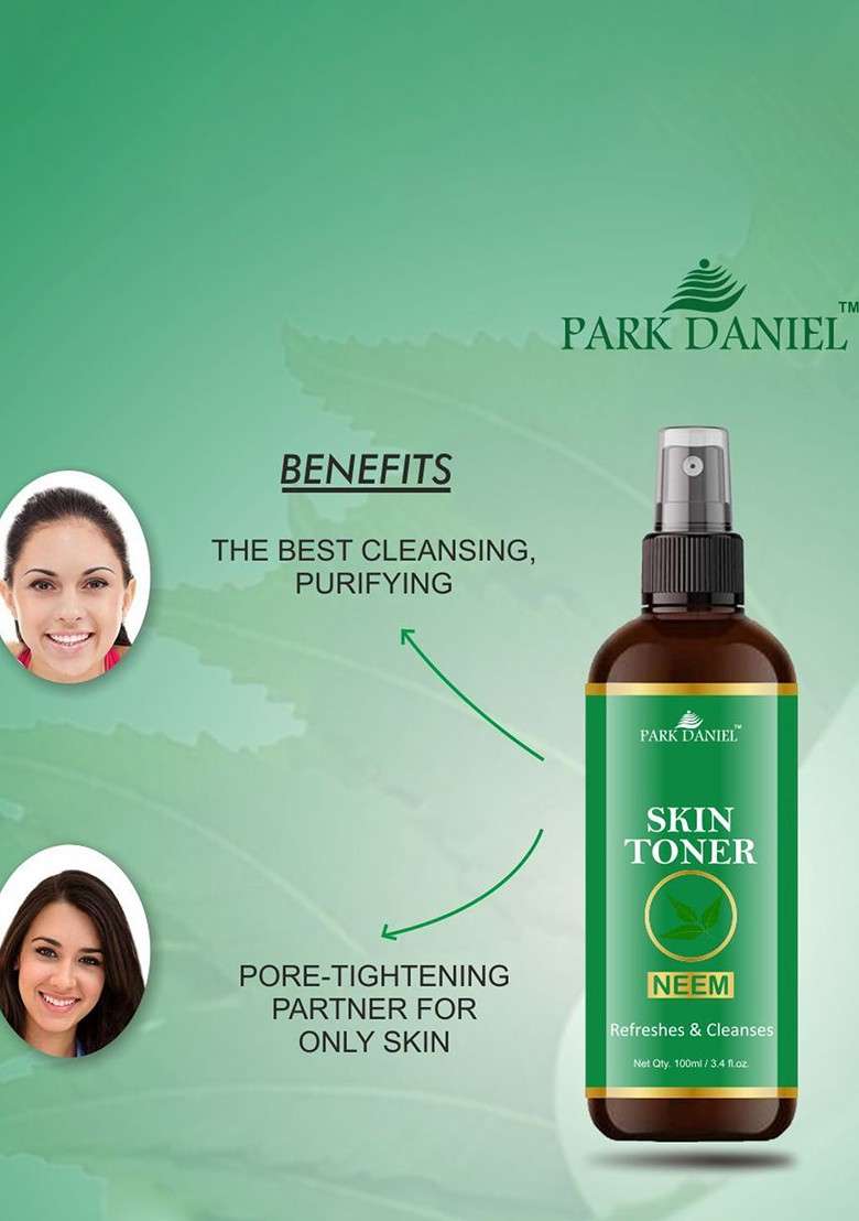 Park Daniel Purify Clear Skin Neem Toner 100 Ml - Indya