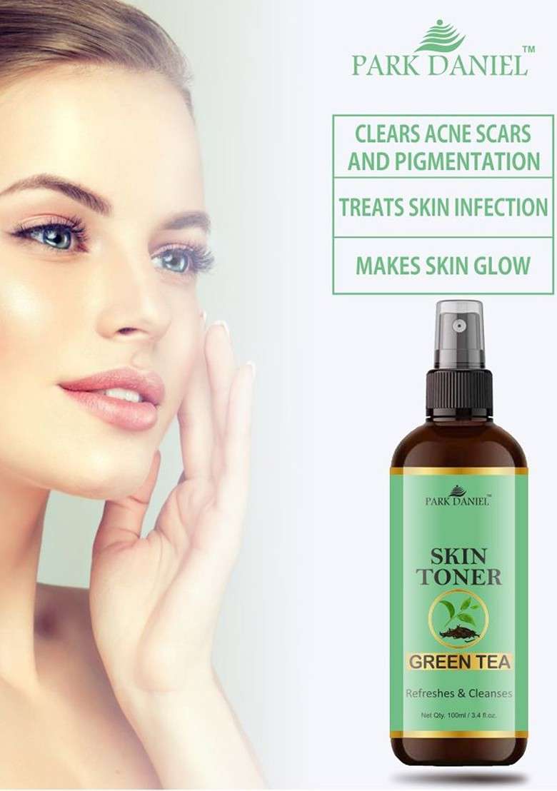 Park Daniel Clarifying Green Tea Face Toner For Oil Control Pore Tightening 100 Ml - Indya
