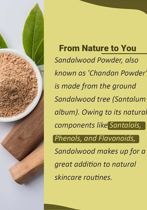 Minature Sandalwood Powder Face Pack 227 G